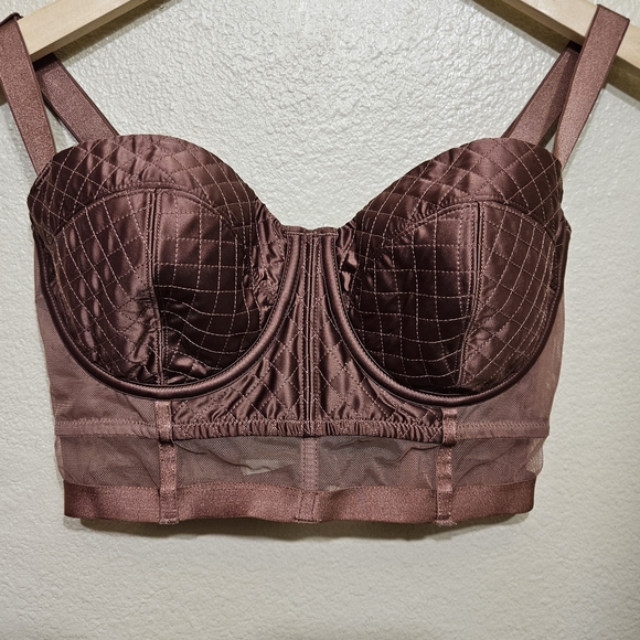 Victoria's Secret Sheer Mesh Bralette - Brown - Picture 3 of 11